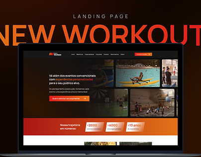 New Workout | Landing Page | Página de vendas