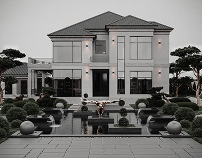 Luxury House | corona render