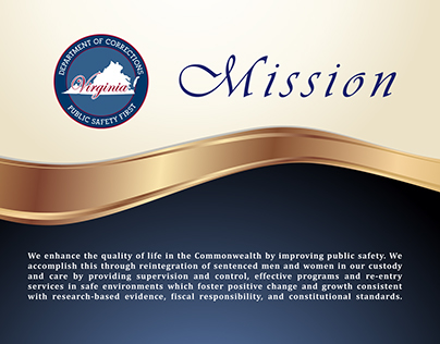 VADOC Mission Statement