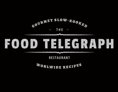  Logo design - "The Food Telegraph Restaurant"