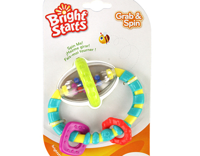 Peg Toy "Grab & Spin"