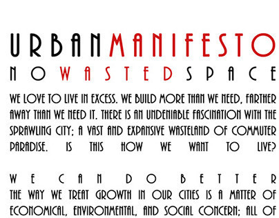 Urban Manifesto: No Wasted Space