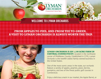 Lyman Orchards Facebook Page