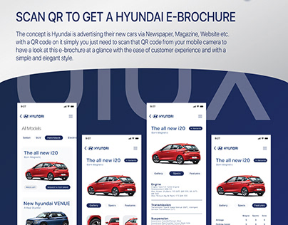 Hyundai E-brochure UIUX