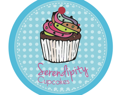 Serendipity Cupcakes brand.