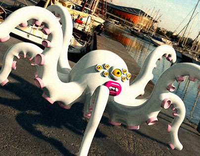 Creatures at the dock (and the Kraken too)