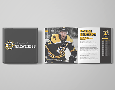 Boston Bruins Booklet
