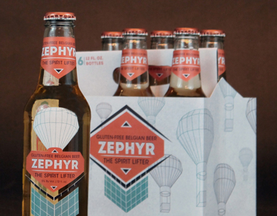 Zephyr Beer Packaging Design