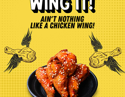 Chicken wings advert