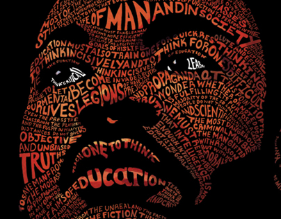 MLK Word Illustration
