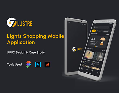 Lights Shopping Mobile App Design
