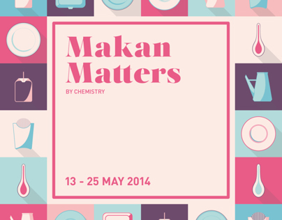Makan Matters Exhibition: Branding