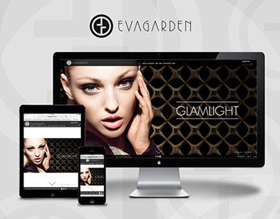 Responsive website Evagarden makeup