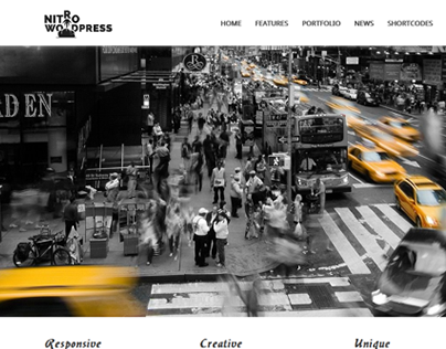 Nitro – Powerful WordPress Business Theme