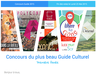 Newsletter Guide Culturel