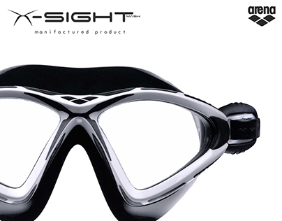 "X-Sight", Open Water swim mask
