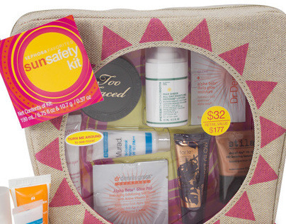 Sephora Packaging - Sun Safety Kit - Spring 2014