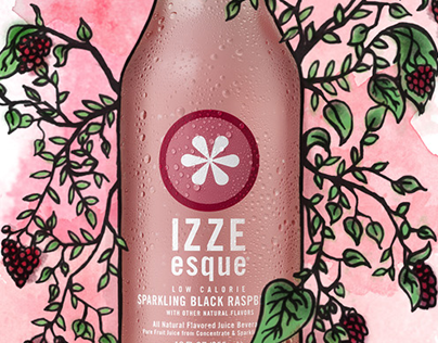 IZZE Juice Ad Campaign 