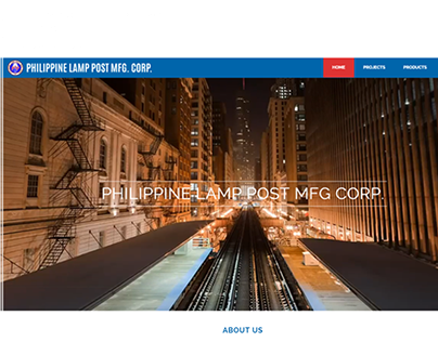 Philippine Lamp Post Website Design