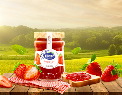 Strawberry Jam Design - Hero Company For foodstuffs