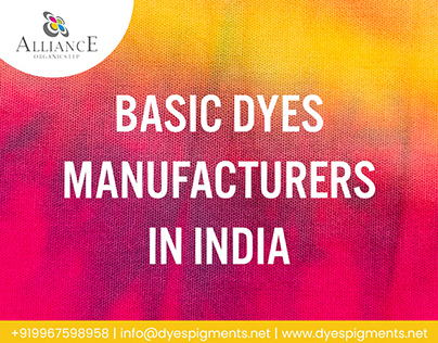 Basic Dyes Manufacturers in India