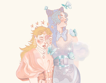 Giorno and Jolyne DTIYS