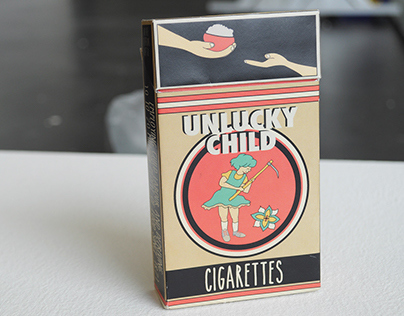 Unlucky Child Cigarette Packaging