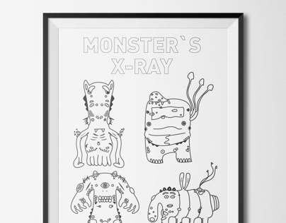 Monster`s x-ray