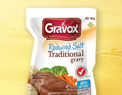 Gravox Salt Reduced Pouch 