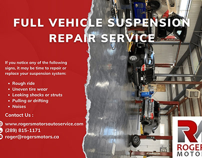Full Vehicle Suspension Repair Service