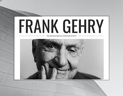 Frank Gehry | Architect | Website