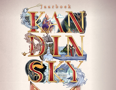 Kandinsky Typography Cover (fairy tale theme)