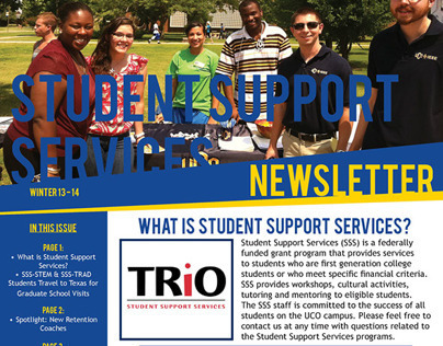 Student Support Services Winter Newsletter