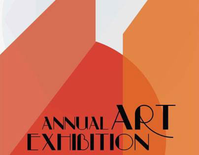  Annual Art Exhibition Poster - College Of Art