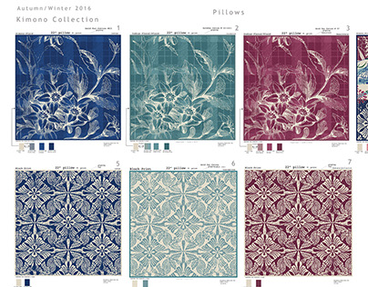 Kimono Collection - Home Decorative Pillows