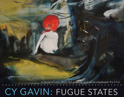 Fugue States: Solo Exhibition of Paintings - Flyer 2