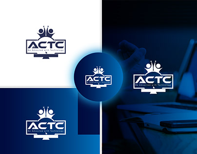Computer Training Center Logo Design