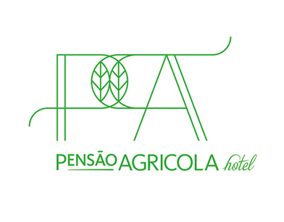 Pensão Agricola Branding