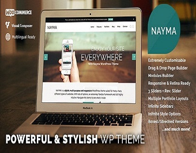 Nayma - Responsive Multi-Purpose WordPress Theme