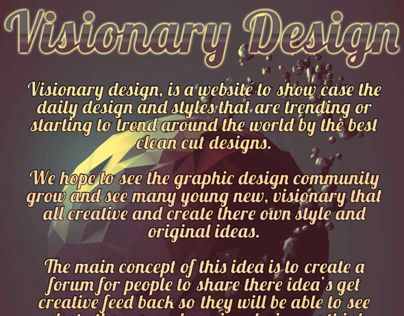 Visionary Design Poster