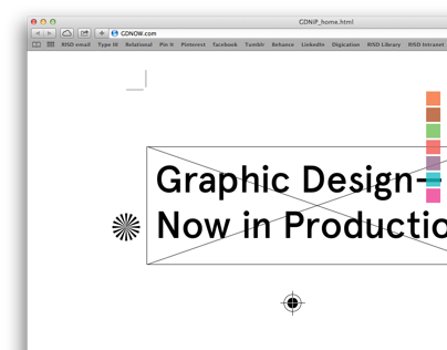 Graphic Design — Now in Production Website
