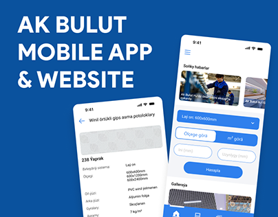 Ak Bulut - Mobile app and website