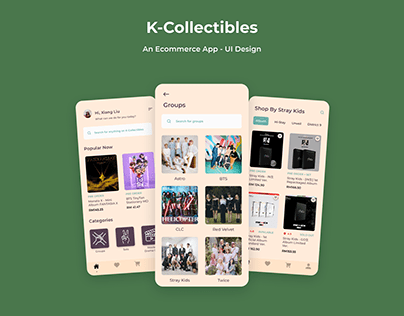 K-Collectibles App - UI Design