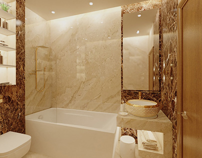 Luxurious bathroom