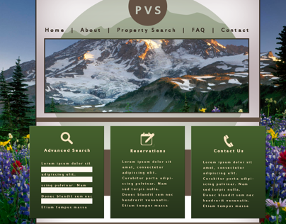 Premier Vacation Spot Website (Drupal) and Logo