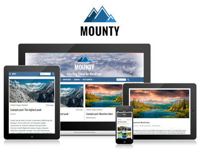 Mounty - Free Blog Theme for WordPress