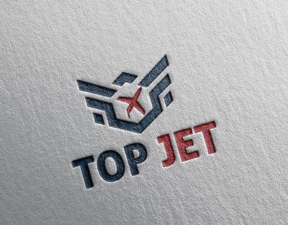 Logo for a private jet company