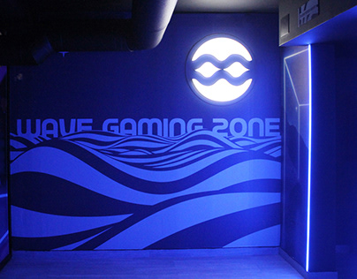 WAVE Gaming Zone (Brand Identity)