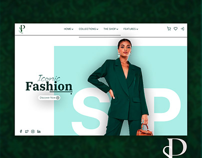 Shiping Pond Luxurious Website Interference Design