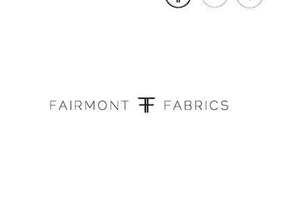 Fairmont Fabrics Logo | F logo design